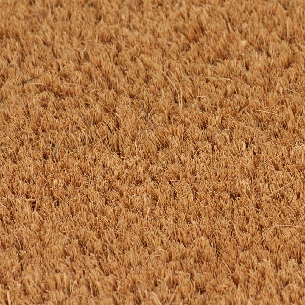 dørmåtter 5 stk. 40x60 cm tuftet coir naturfarvet