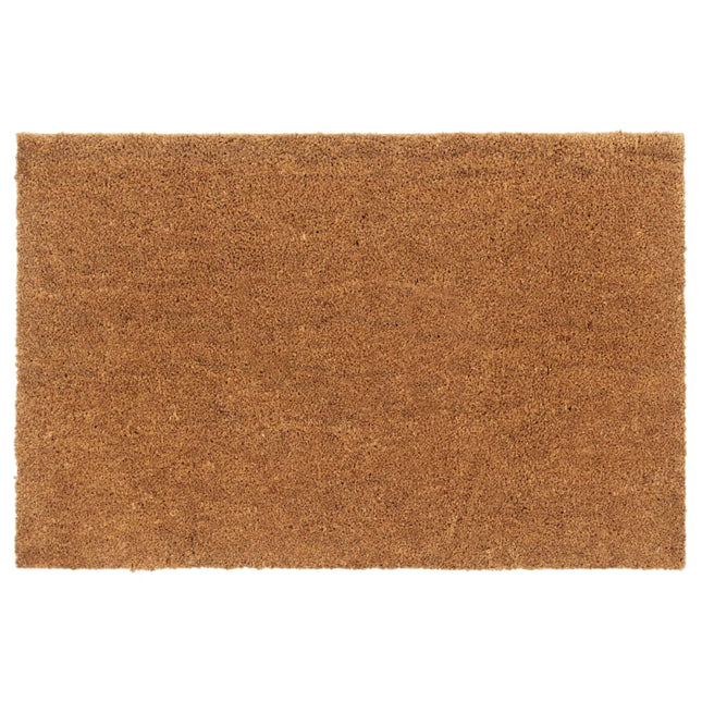 dørmåtte 65x100 cm tuftet coir naturfarvet