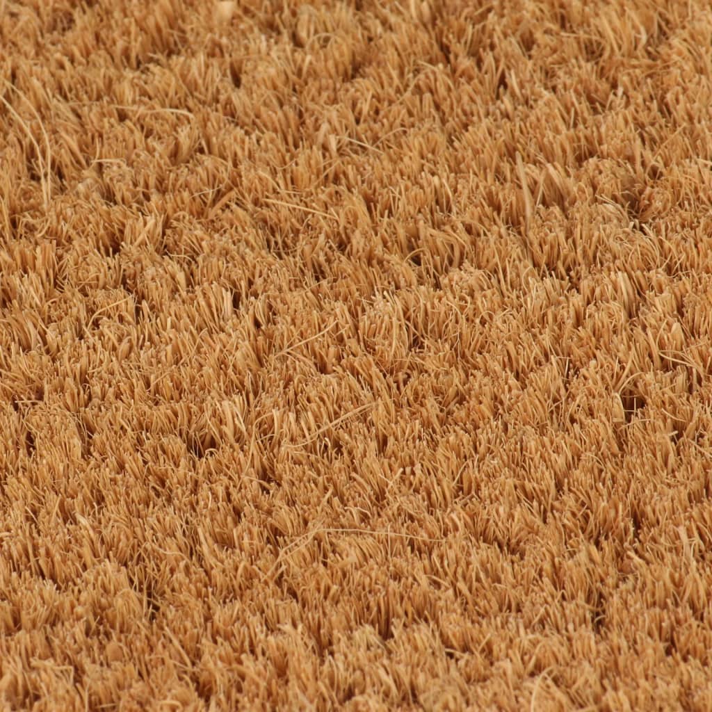 dørmåtte 90x150 cm tuftet coir naturfarvet