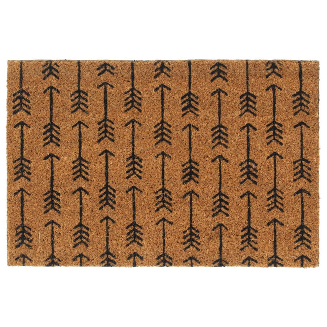 dørmåtte 40x60 cm tuftet coir naturfarvet