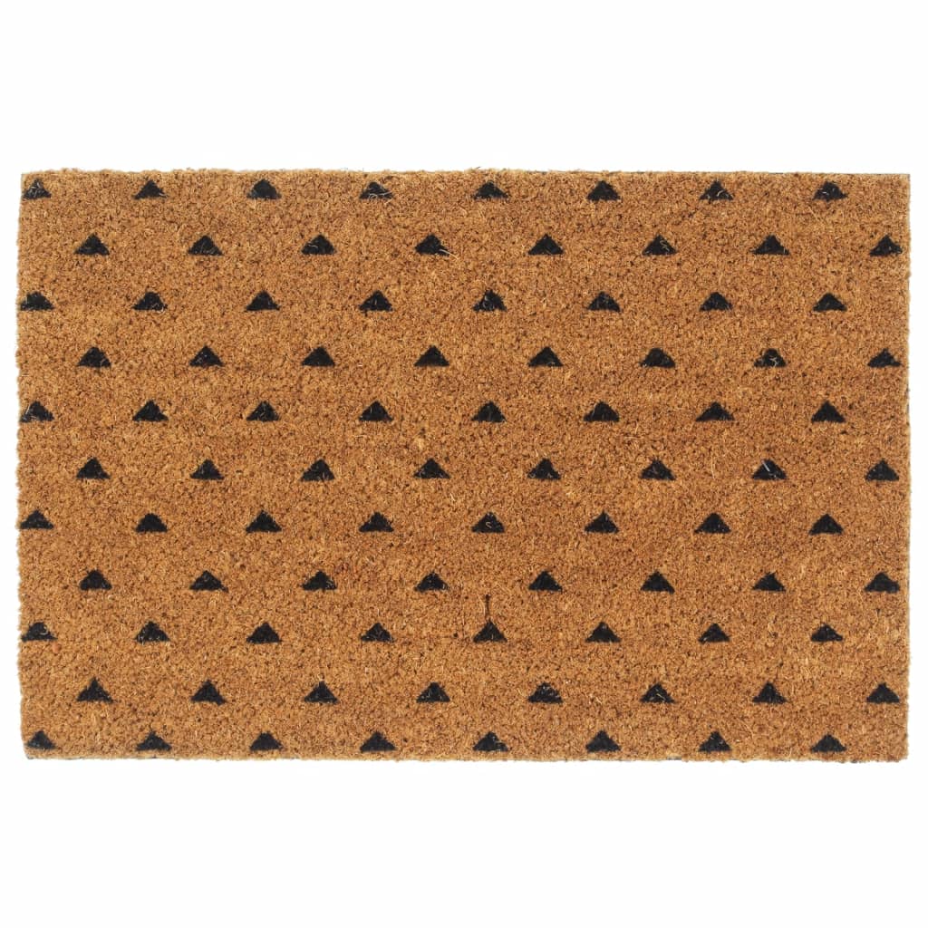 Dørmåtte 40x60 Cm Tuftet Coir Naturfarvet - Vidaxl