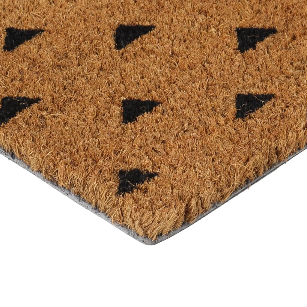 dørmåtte 40x60 cm tuftet coir naturfarvet