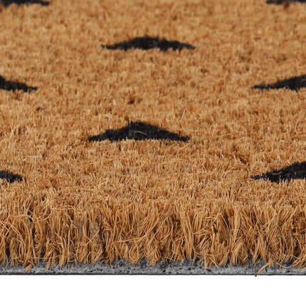 dørmåtte 40x60 cm tuftet coir naturfarvet