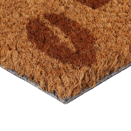 dørmåtte 40x60 cm tuftet coir naturfarvet