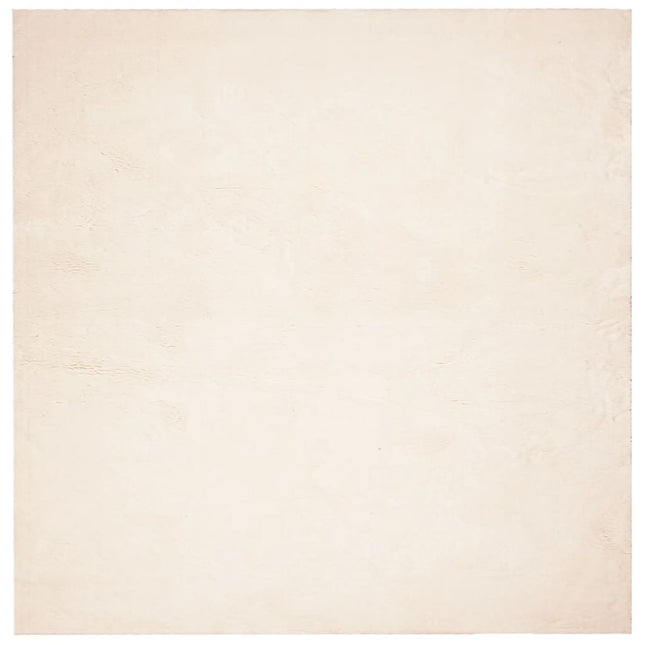 gulvtæppe HUARTE 240x240 cm kort luv og vaskbart beige