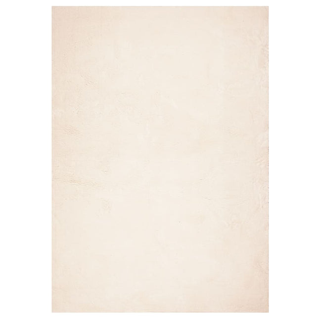 gulvtæppe HUARTE 240x340 cm kort luv og vaskbart beige