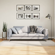 gulvtæppe IZA 100x200 cm kort luv skandinavisk look cremefarvet