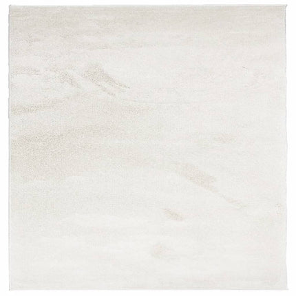 gulvtæppe OVIEDO 200x200 cm kort luv beige