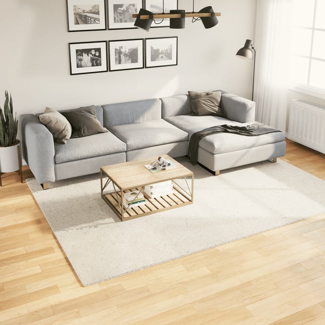gulvtæppe OVIEDO 200x280 cm kort luv beige