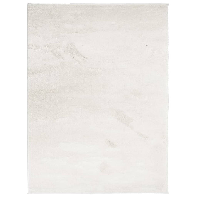 gulvtæppe OVIEDO 240x340 cm kort luv beige