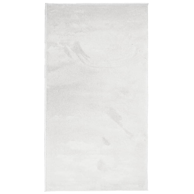 gulvtæppe OVIEDO 60x110 cm kort luv grå