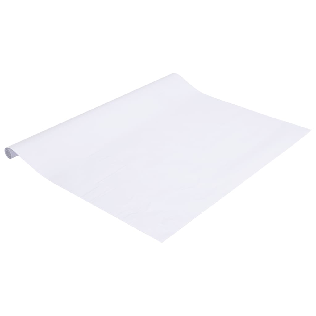 vinduesfolie 45x500 cm PVC matteret hvid