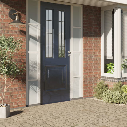vinduesfolie 45x500 cm stribet PVC matteret