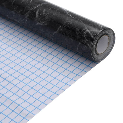 selvklæbende folie til møbler 90x500 cm PVC marmorsort