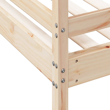 køjeseng 80x200/140x200 cm massivt fyrretræ