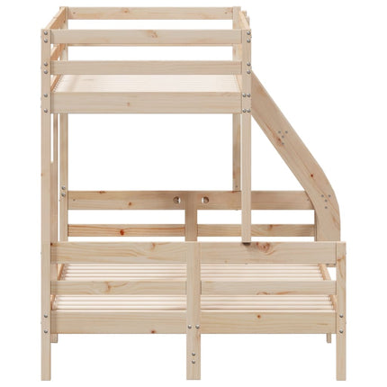 køjeseng 80x200/120x200 cm massivt fyrretræ