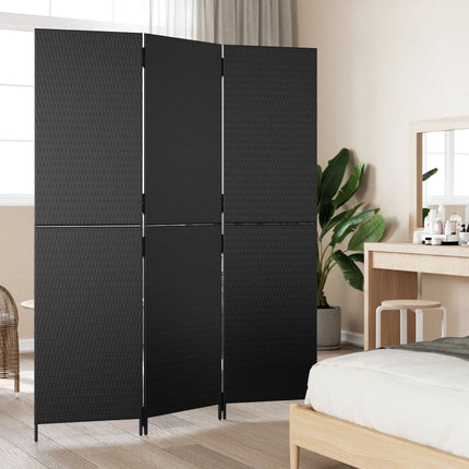 rumdeler 3 paneler polyrattan sort