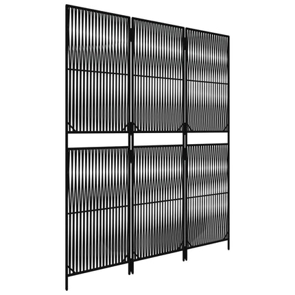 rumdeler 3 paneler polyrattan sort