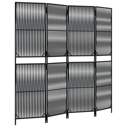 rumdeler 4 paneler polyrattan sort