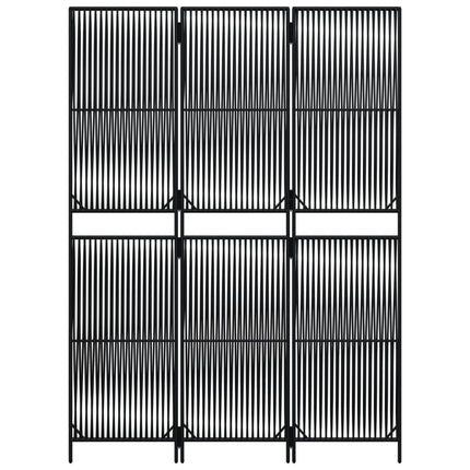 rumdeler 3 paneler polyrattan sort