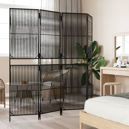 rumdeler 4 paneler polyrattan sort