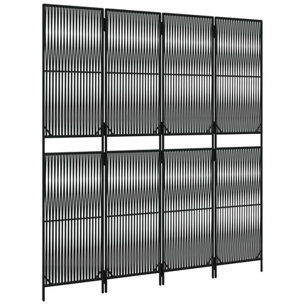 rumdeler 4 paneler polyrattan sort
