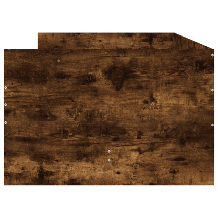 sengeramme med skuffer 75x190 cm Small Single røget egetræ