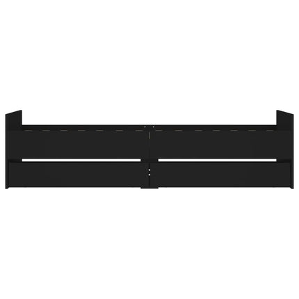 sengeramme med skuffer 75x190 cm Small Single sort