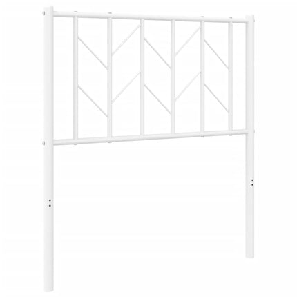 udskiftningsgavl 75 cm metal hvid