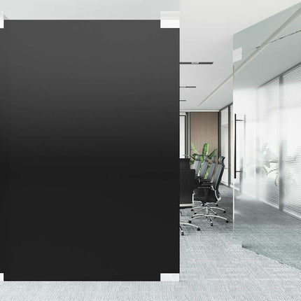 vinduesfolier 5 stk. matteret PVC sort