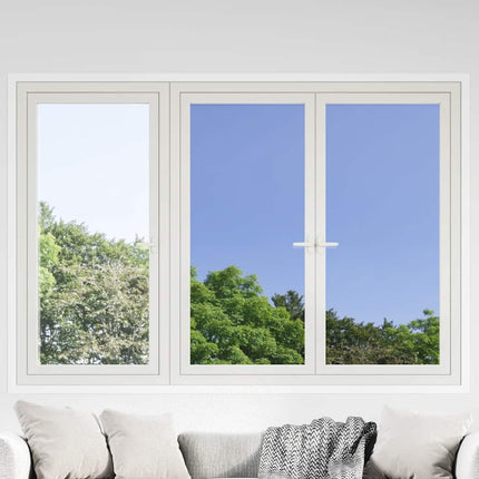 solfilm 5 stk. reflekterende effekt PVC sølvfarvet