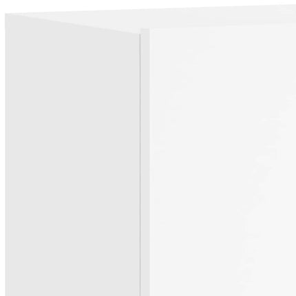 væghængte tv-borde 2 stk. 80x30x41 cm hvid