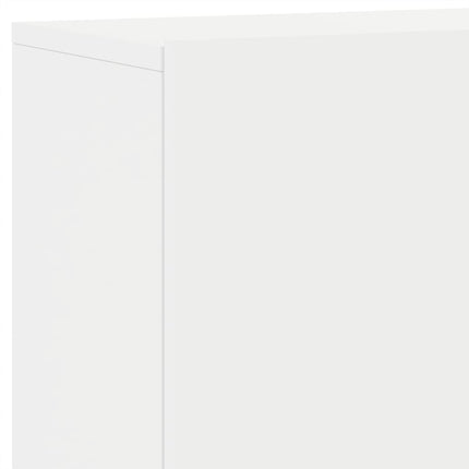 væghængt tv-bord 100x30x41 cm hvid