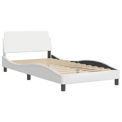 sengeramme Dover 100x190 cm kunstlæder hvid