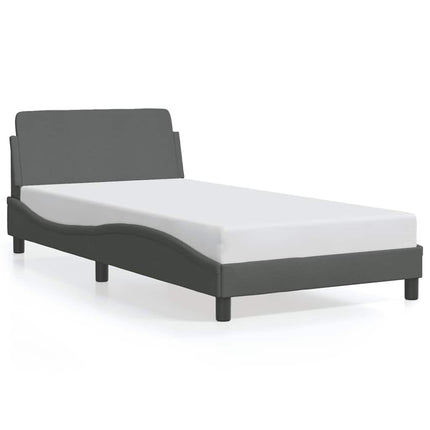 sengeramme Dover 100x203 cm stof mørkegrå