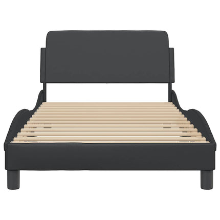 sengeramme Dover 100x203 cm kunstlæder sort