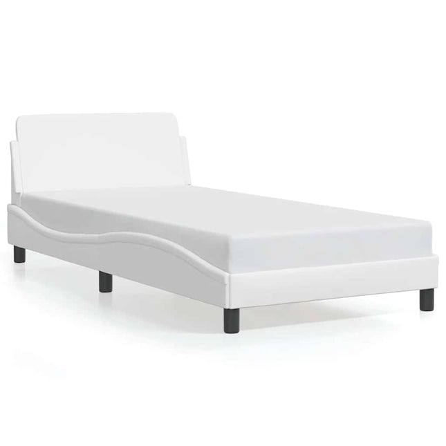 sengeramme Dover 100x203 cm kunstlæder hvid