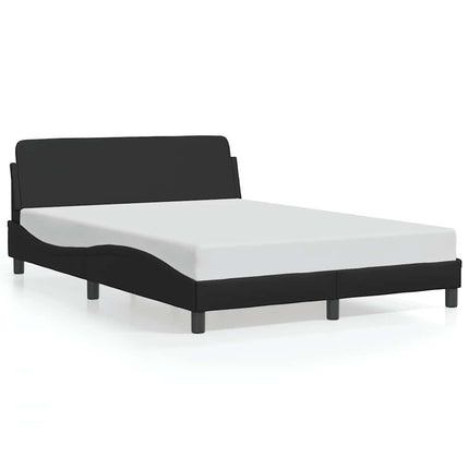 sengeramme Dover 137x190 cm kunstlæder sort