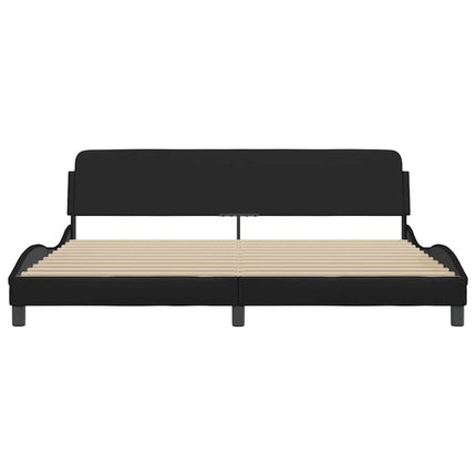 sengeramme Dover 193x203 cm velour sort