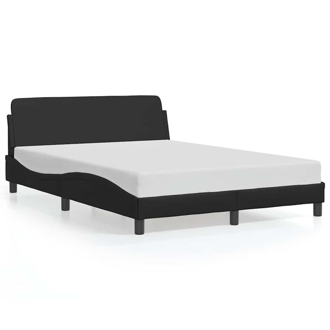 sengestel Dover sort 135x190 cm kunstlæder