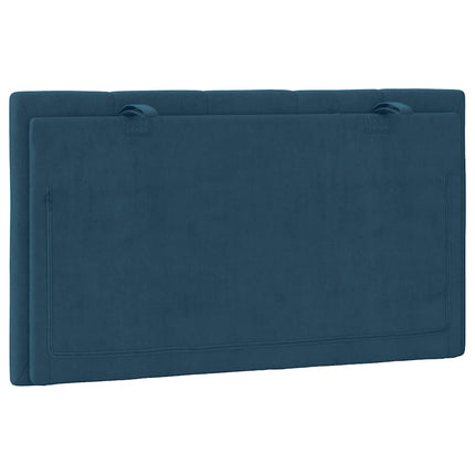 gavlpude Hanko 80 cm velour blå