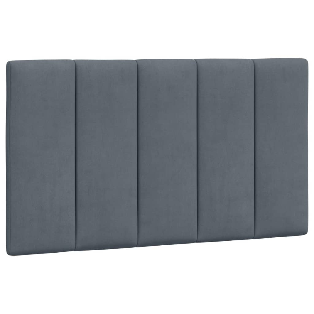 gavlpude Hanko 90 cm velour mørkegrå