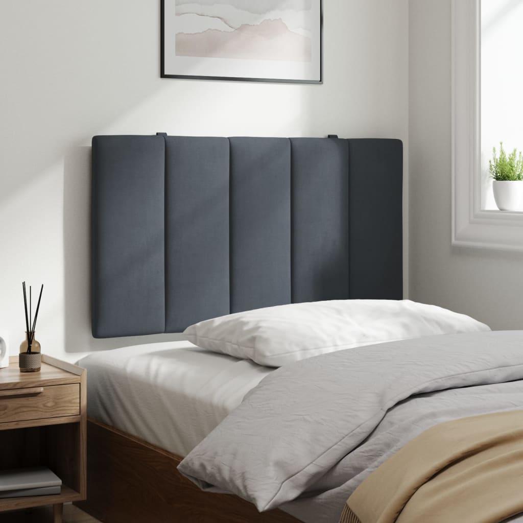 gavlpude Hanko 90 cm velour mørkegrå