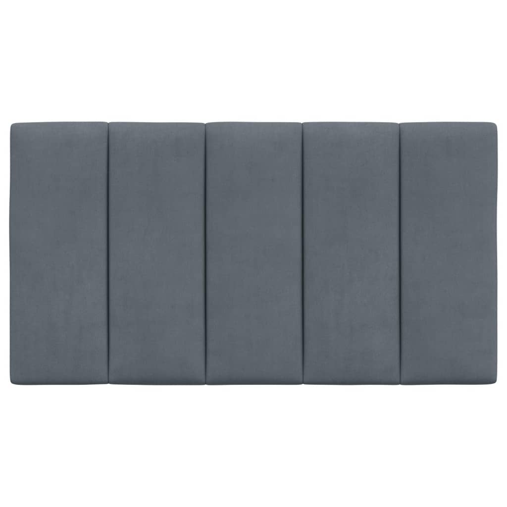 gavlpude Hanko 90 cm velour mørkegrå