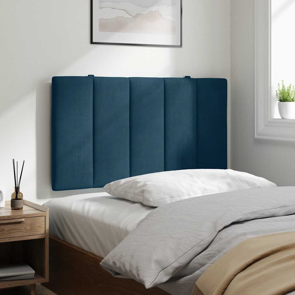gavlpude Hanko 90 cm velour blå