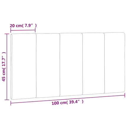 gavlpude Hanko 100 cm velour sort