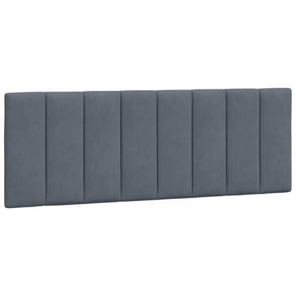 gavlpude Hanko 120 cm velour mørkegrå