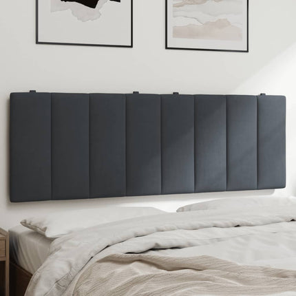 gavlpude Hanko 120 cm velour mørkegrå