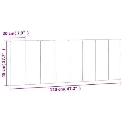 gavlpude Hanko 120 cm velour sort