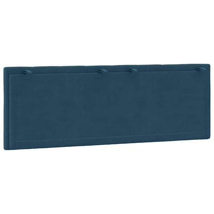 gavlpude Hanko 120 cm velour blå